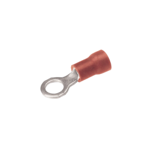 Zapata Terminal de Ojillo  para Tornillo 3/8 in (10 mm) calibre 22-16 AWG con aislamiento de vinilo.