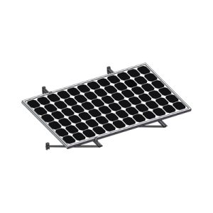 Montaje Para Módulos Solares En Muro Con Espesor De 35-40mm, Riel 1400mm