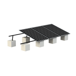 Montaje para Panel Solar, Riel "8" de 5400mm para Módulos con Espesor de 30-35mm, Velocidad de Viento Máx. 136km/h (20° a 45°) Con Anodizado Negro