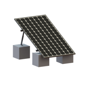 Montaje para Panel Solar, Riel "8" de 1400mm para Módulos con Espesor de 30-35mm, Velocidad de Viento Máx. 136km/h (20° a 45°)